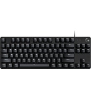 G G413 SE TKL Kablolu Oyuncu Klavyesi, Dokunsal Mekanik Anahtarlar, Arkadan Aydınlatmalı, Windows, macOS ile Uyumlu, Siyah