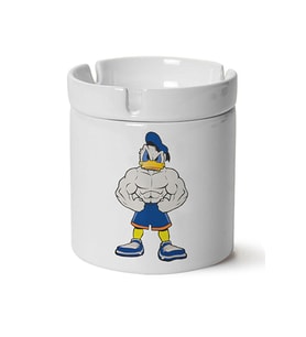Donald Duck Baskılı Porselen Küllük Makinede Yıkanabilir