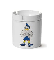 Donald Duck Baskılı Porselen Küllük Makinede Yıkanabilir