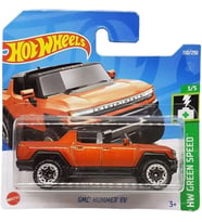 Hot Wheels - Gmc Hummer Ev - Hw Green Speed 3/5 - Hcx41 - Kısa Kart - Turuncu - Gm - Mattel 2022 (Çok Renkli)