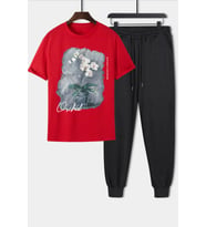 Unisex Orchid You 2'li Eşofman Takımı (Kırmızı)