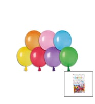 RENKLİ SU BALON 3 İNÇ - 8CM - 500PCS (5343)