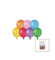 RENKLİ SU BALON 3 İNÇ - 8CM - 500PCS (5343)