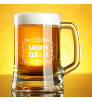 İsme Özel Şık Bira Bardağı