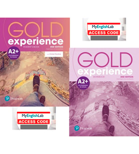 Gold Experience A2+ Students' Book + Workbook with Myenglishlab  (Online Access Code lu)