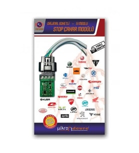 Yuki Risotto Uyumlu 13 Modlu STOP ÇAKAR Modülü Uçak Kanadı Orijinal Soket F1 Stil Çakarlı Stop Devresi Mikron Devre Sök Tak Kolay Montaj Su Geçirmez Yerli Üretim Garantili Dikkat
