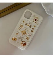 Kişiye Özel Harf / Burç El Yapımı Charm Telefon Kılıfı - iPhone modelleri için uyumlu