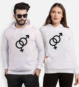 Tshirthane Female Male Sevgili Kombinleri Kapüşonlu Kombini (Tek Ürün Fiyatıdır.)