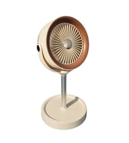 bigmate Masa Tipi Midi Fan – Taşınabilir Şarjlı Kademeli Hız ve Yükseklik Ayarı YS2298A (Krem)