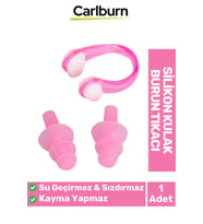 Özel Üretim Yıkanabilir Elastik Kutulu Su Geçirmez Sızdırmaz Kaymaz Silikon Kulak Burun Tıkacı