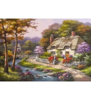 Anatolian 500 Parça Konakta İlkbahar Puzzle