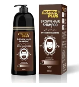 Softto Plus Beyaz Saçlar Için Koyu Kestane Şampuan