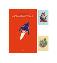 Andromeda Nebulası - Ivan Yefremov 9786053759140 Ithaki Yayınları - Not Defterli Seti (Krem)