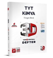 3D Yayınları TYT Kimya Video Destekli Defter