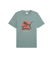 Puma Graphics Puma Bonsai Tee Erkek Günlük Tişört 62963430 mavi