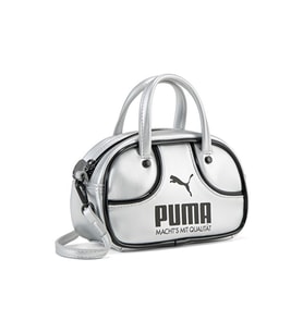 Puma Puma 1976 Metallic Micro Gb Omuz Çantası-En: 25 cm, Boy: 10 cm, Derinlik: 7 cm 09248501 Gri