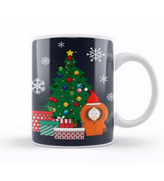 Kenny Around The Christmas Tree South Park Kupa Bardak Porselen