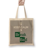 Keep Calm And Break Bad Bez Çanta Uzun Saplı