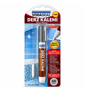 10 ADET GRİ DERZ KALEMİ SU BAZLI - KOKUSUZ YEDEK UÇ (5680)
