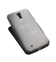 Galaxy Mega i9200 ile Uyumlu Ultra Slim Kılıf 0,3 mm Siyah
