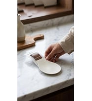 Cooker Ahşap Detaylı Silikon Kirli Kaşıklık