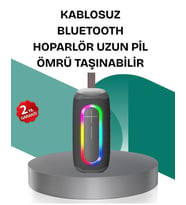 Renkli Led Işıklı Kablosuz Hoparlör Ip67 Sertifikalı