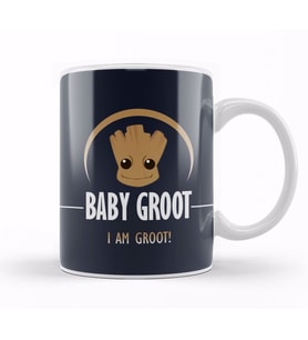 Guardians Of The Galaxy Baby Groot I Am Groot Kupa Bardak Porselen