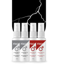Erkek Genital Bölge Uzun Süren İlişki Spreyi – 4’lü Set (30 ml x4) Gri & Kırmızı Tasarımlı