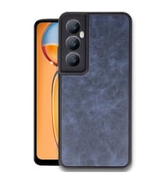 Realme C65 Kılıf Aras Deri Kapak - Lacivert