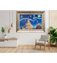 Gümüş Çerçeveli dekoratif Tablo as2134
