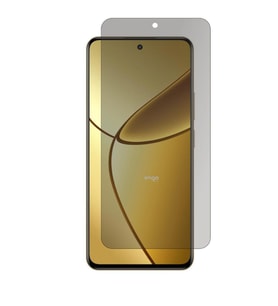 Realme 12+ İle Uyumlu Hayalet Ekran Koruyucu Şeffaf (Siyah)