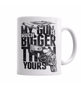 My Gun - Minha Arma Kupa Bardak Porselen