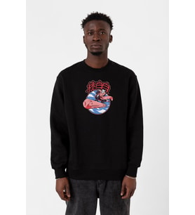 Dragon Ball Z Anime Tao Pai Pai Express Siyah Erkek 2ip Sweatshirt