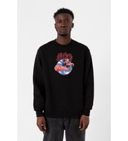 Dragon Ball Z Anime Tao Pai Pai Express Siyah Erkek 2ip Sweatshirt