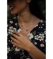 925 Ayar Van Cleef Gümüş Kolye