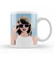 Taylor Swift 1989 Style Pop Art Kupa Bardak Porselen