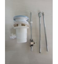 Plastik Pop up Lavabo Evye Sifonu (Krom)