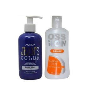 Saç Boyası Mavi Rüya 250ml Ve Ossion Saç Boya Temizleyicisi 200ml