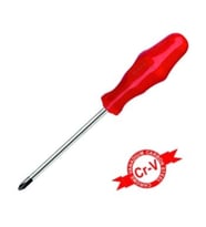 Yıldız Uçlu Tornavida 6*125 (Kırmızı)