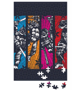 Ninja Turtles Puzzle 240 Parça Yapboz