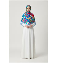 İpekal Exclusive Büyük Batik Desenli Pamuklu Şal 70x180