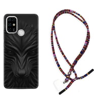 Casper E30 F20 X20 Kılıf Boyun Asklı Rasta Silikon Black Fox 1325