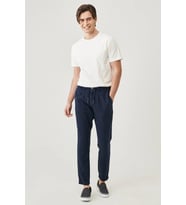 Wrangler Regular Fit Normal Kesim Tencel Chino Pantolon - W221266 (Lacivert)