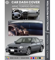 SUBARU IMPREZZA (1998-2000) Torpido Örtüsü Ön Göğüs Halı Torpido Koruma Tam Uyum Kaymaz UV Koruma