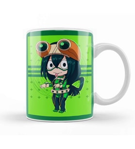 Boku No Hero Asui Tsyu Kupa Bardak Porselen