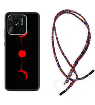 Xiaomi Poco X3 Pro M4 Pro X4 Pro C40 10C Kılıf Boyun Asklı Rasta Silikon Red Moon 1710