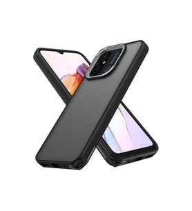 Xiaomi Redmi 12c Kılıf Elegant Kapak - Siyah