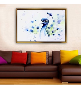 Altın Çerçeveli dekoratif tablo a2081 (Gold)