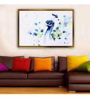 Altın Çerçeveli dekoratif tablo a2081 (Gold)