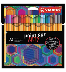 STABILO POİNT 88 ARTY 24 RENK KEÇE UÇLU KALEM 8824/1-20